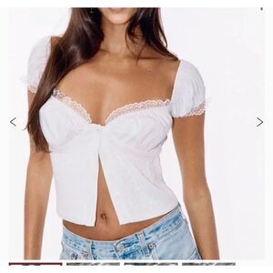 NWT With Jean remi top